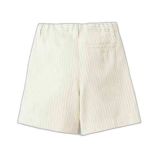 Il Gufo Striped Pleated Shorts