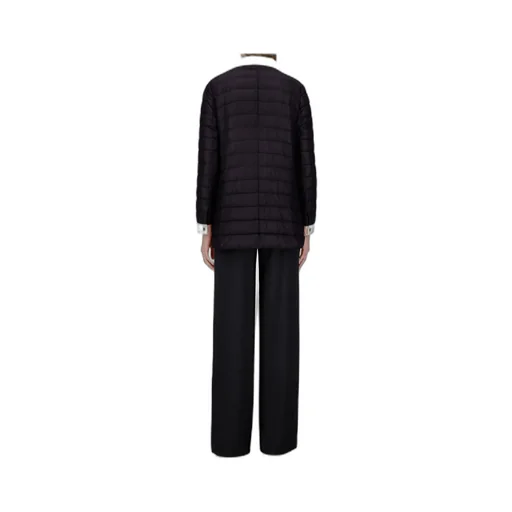 Quilted Snap-Button Down Jacket