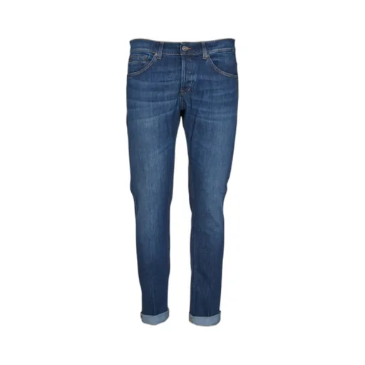 Denim Trousers With Belt Loops