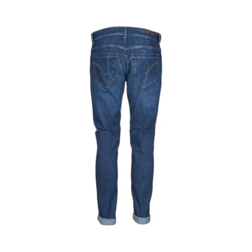 Denim Trousers With Belt Loops