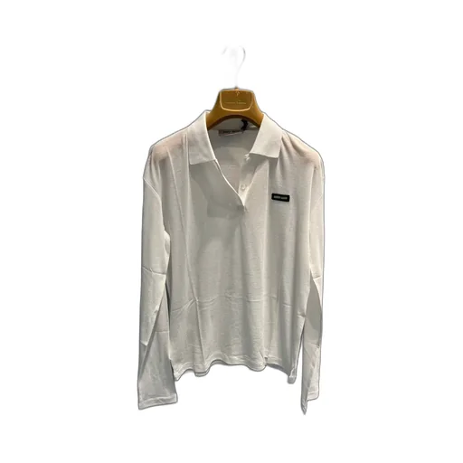 Ribbed Jersey Polo Shirt