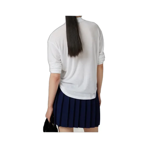Ribbed Jersey Polo Shirt