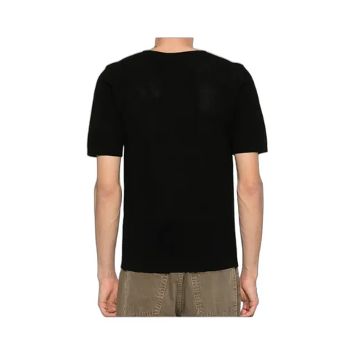 Short-Sleeved Round-Neck Sweater