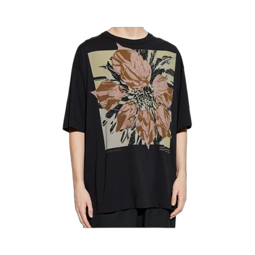 Dries Van Noten Graphic Print Crewneck T-Shirt