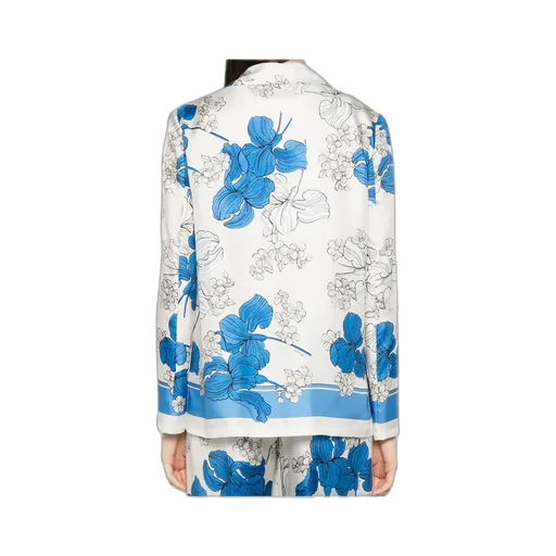 P.A.R.O.S.H. Floral Print Collared Jacket