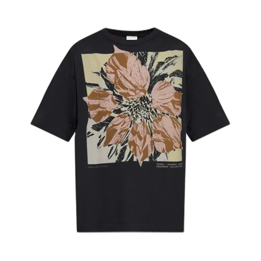 Dries Van Noten Graphic Print Crewneck T-Shirt