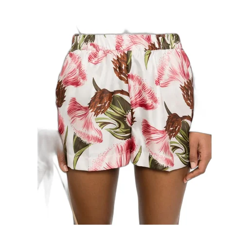 Floral-Print Shorts