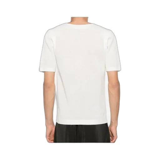 Short-Sleeved Round-Neck Sweater