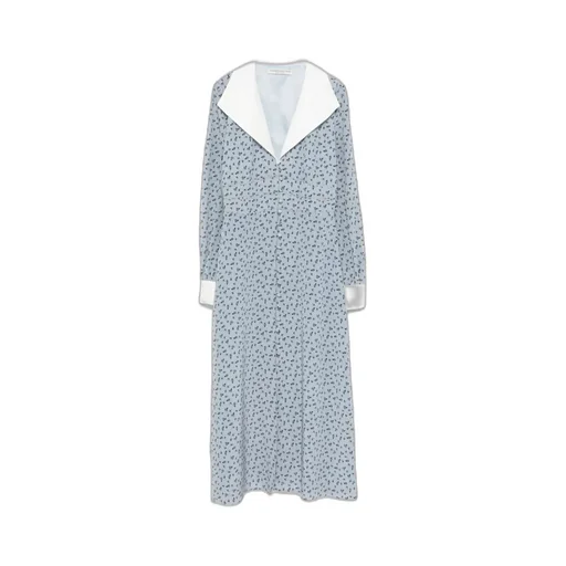 Alessandra Rich Small Rose Print Dress