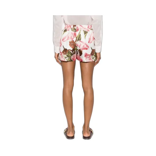 Floral-Print Shorts