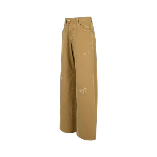Dsquared2 Distressed Straight-Leg Trousers
