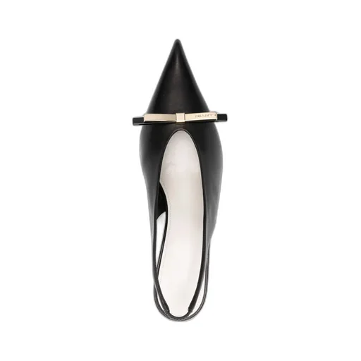 Pointed High-Heeled Sandals
