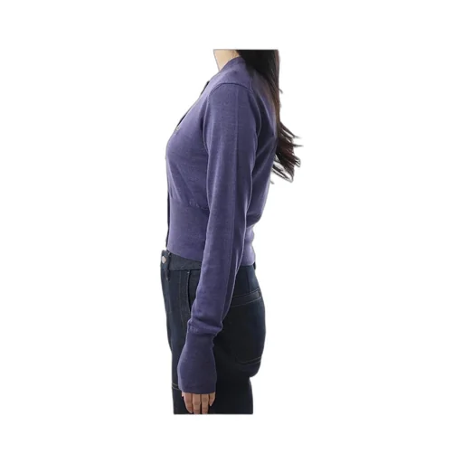 Long-Sleeved Knitted Cardigan