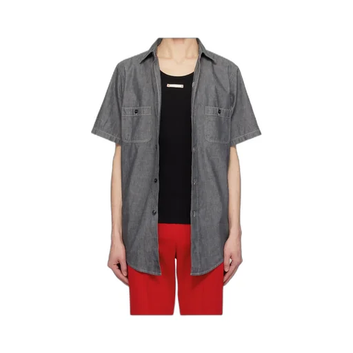 Maison Margiela Washed Buttoned Denim Shirt