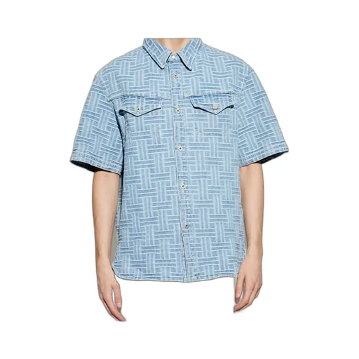 Kenzo Short Sleeved Denim Shirt