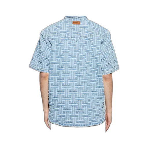 Kenzo Short Sleeved Denim Shirt