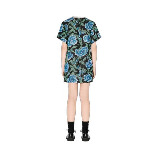 Kenzo Peonies Floral Pattern T-Shirt Dress