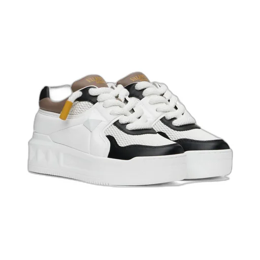Valentino Garavani One Stud Lace-Up Sneakers