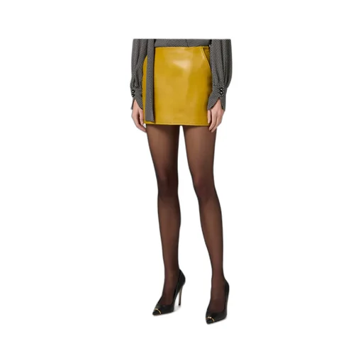 Leather Mini Skirt