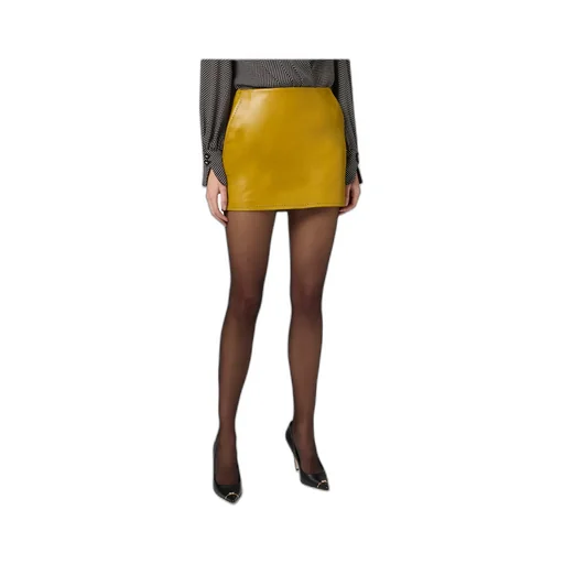 Leather Mini Skirt