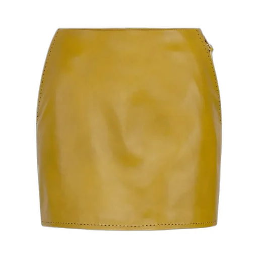 Leather Mini Skirt