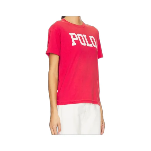 Polo Ralph Lauren Logo Printed Jersey Crewneck T-Shirt