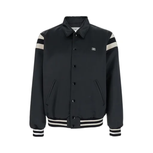 Triomphe Teddy Jacket In Satin