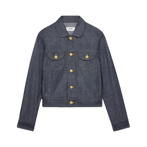 Trucker Jacket In Raw Wash Denim