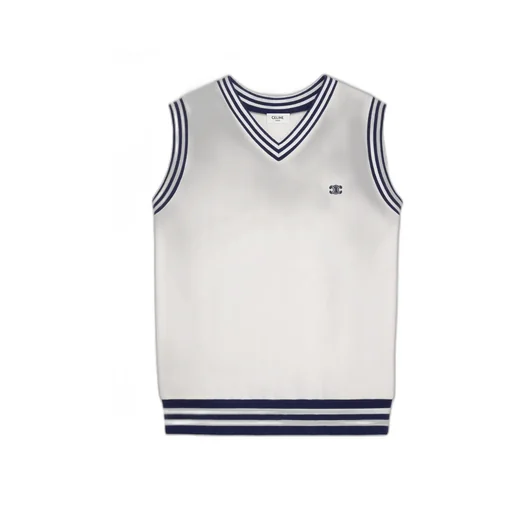 Sleeveless Sweatshirt In Cotton Fleece