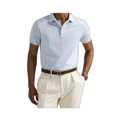 Polo Ralph Lauren Logo Embroidered Short-Sleeved Polo Shirt