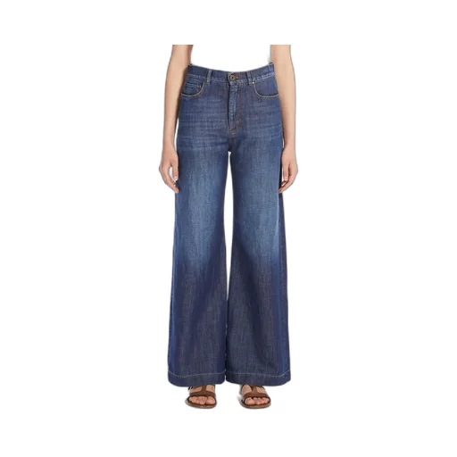 Weekend Max Mara Volpino Logo-Patch Jeans