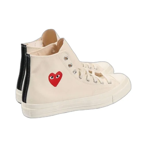 Lace-Up High-Top Casual Shoes