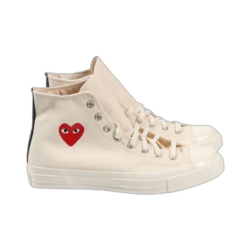 Lace-Up High-Top Casual Shoes