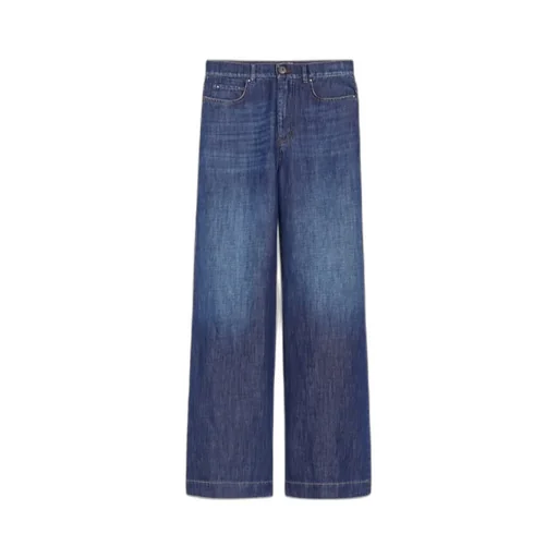 Weekend Max Mara Volpino Logo-Patch Jeans