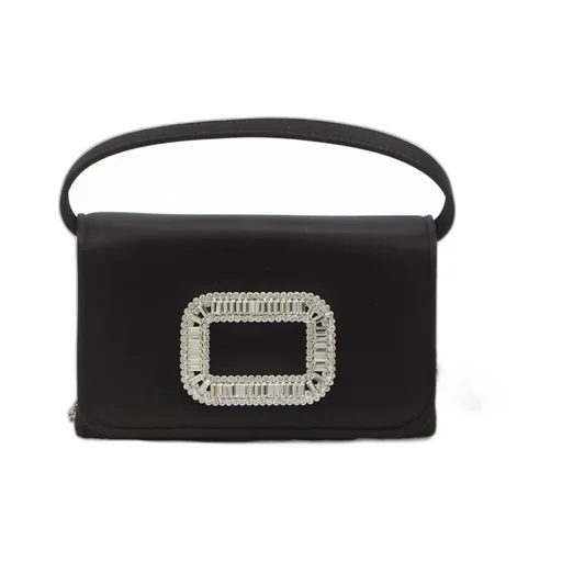 Roger Vivier Pilgrim Satin Micro Bag
