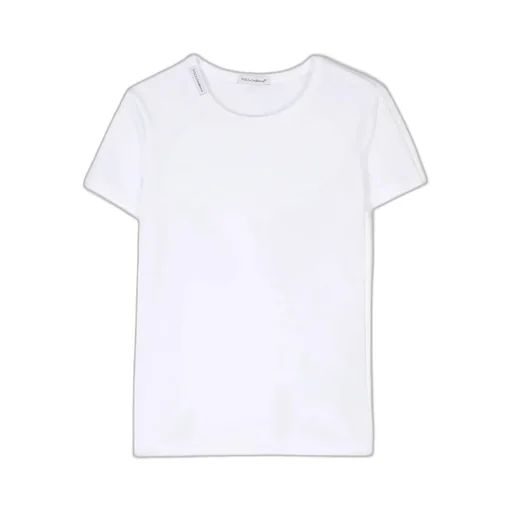 Logo Tag Cotton T-Shirt