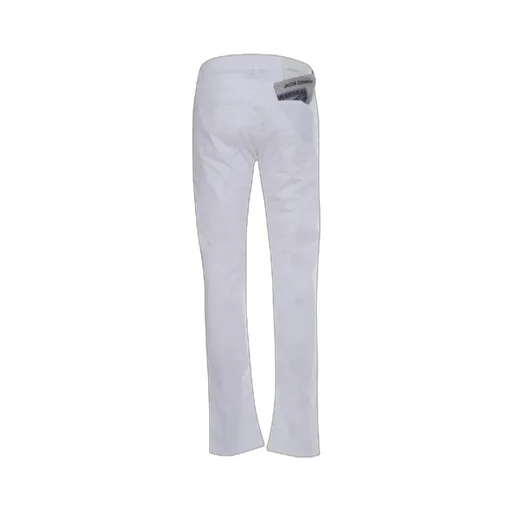 Jacob Cohen Nick Logo Patch Straight-Leg Trousers