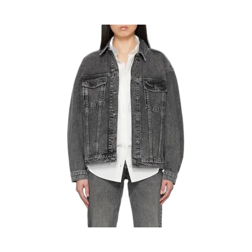 Anine Bing Rory Button-Up Denim Jacket