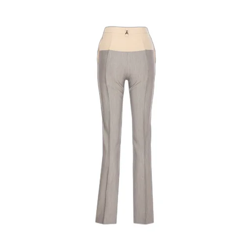 Patrizia Pepe Two-Tone Straight Pants