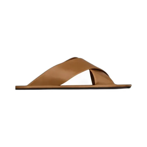 Carlyle Slides In Smooth Leather