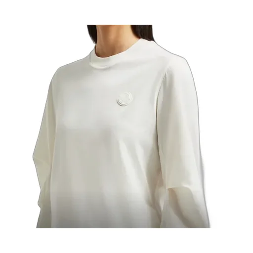 Cotton Pleated Sleeve T-Shirt