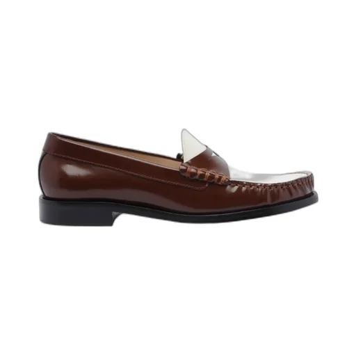 Round Head Loafer Shoes
