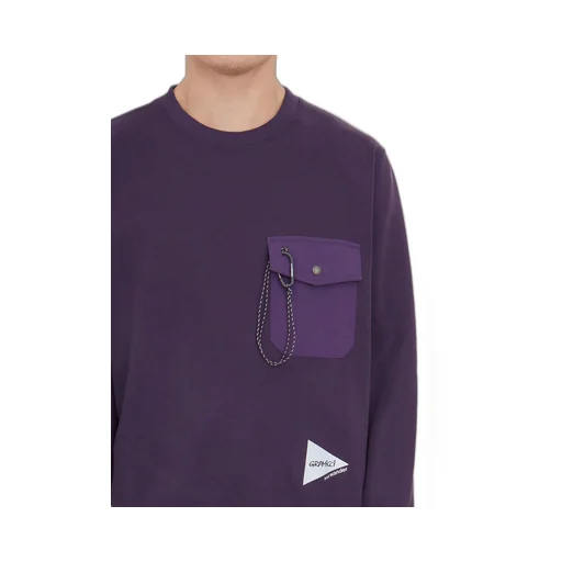 X And Wander Crewneck Pocket Sweatshirt