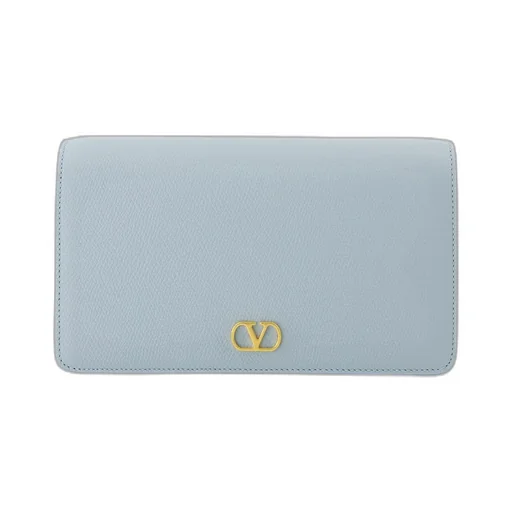 Valentino Vlogo Plaque Foldover Top Mini Shoulder Bag