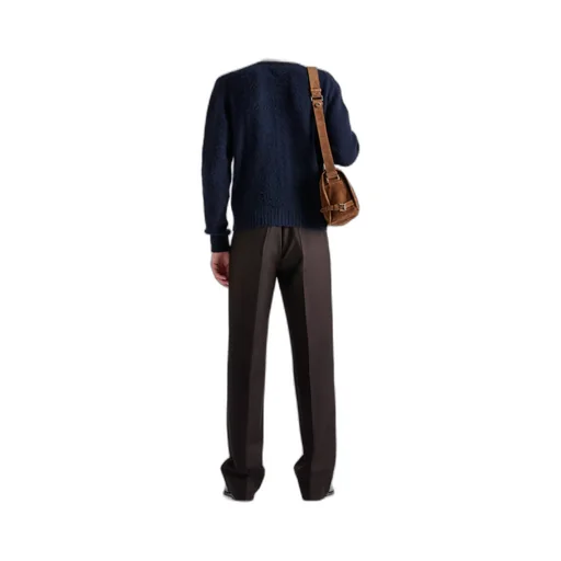 Prada Shetland Crewneck Cardigan