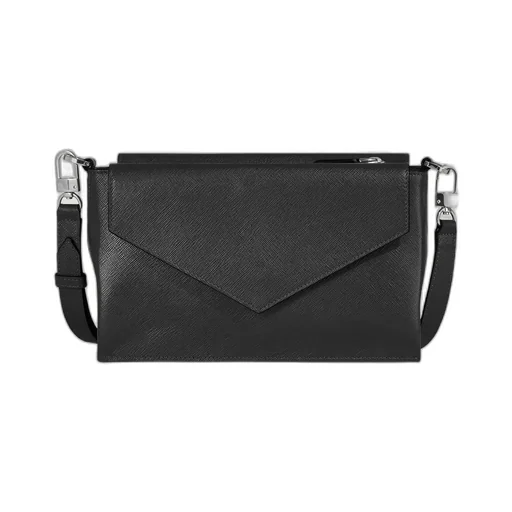 Logo-Plaque Messenger Bag