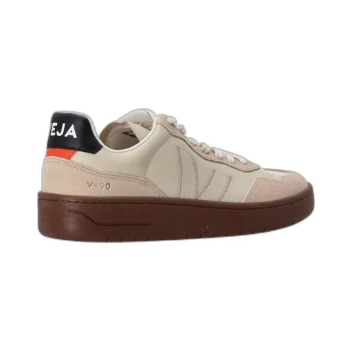 Veja V-90 Lace-Up Sneakers