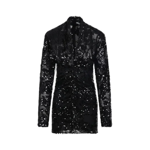 Long-Sleeved Mini Dress