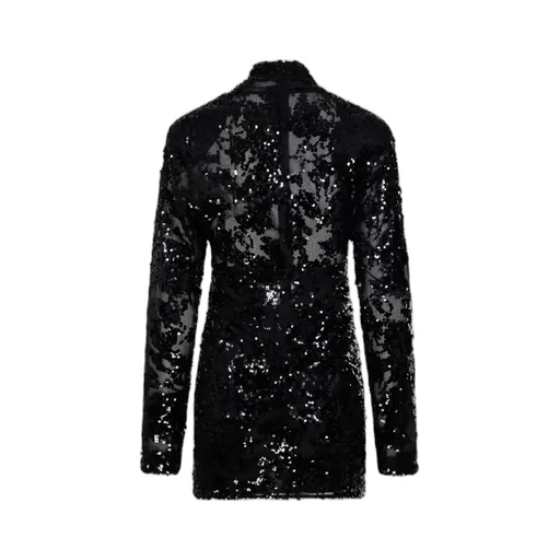 Long-Sleeved Mini Dress