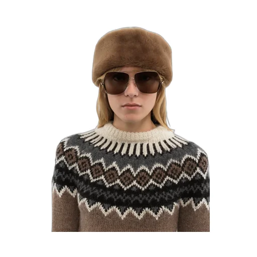 Chloé Mock-Neck Fitted Sweater